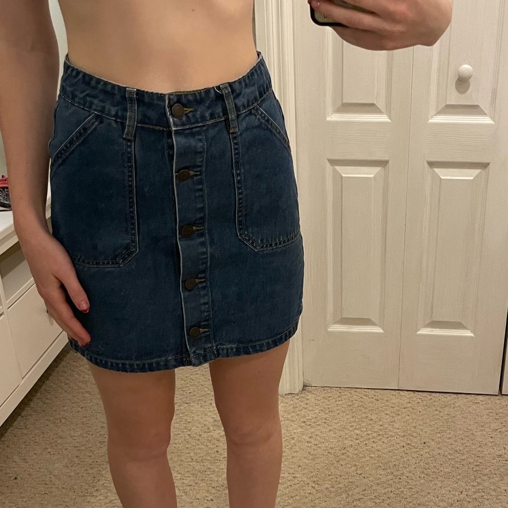 Jean skirt